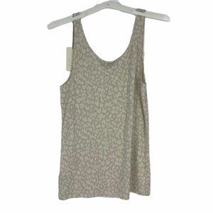A New Day Women's Leopard Print Slim Fit Any Day Tank Top Size XL